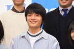 連続ドラマ『I”s』制作発表会・試写会に登場した岡山天音