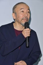 塚本晋也、『斬、』初日舞台挨拶に登壇