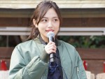 『九月の恋と出会うまで』完成披露イベントに登場した川口春奈