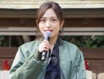 『九月の恋と出会うまで』完成披露イベントに登場した川口春奈