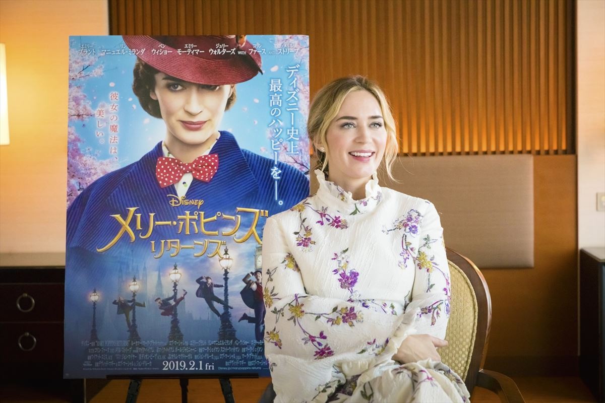 エミリー・ブラント「もう一度戻って来たい」… 『メリー・ポピンズ』“ロス”を告白