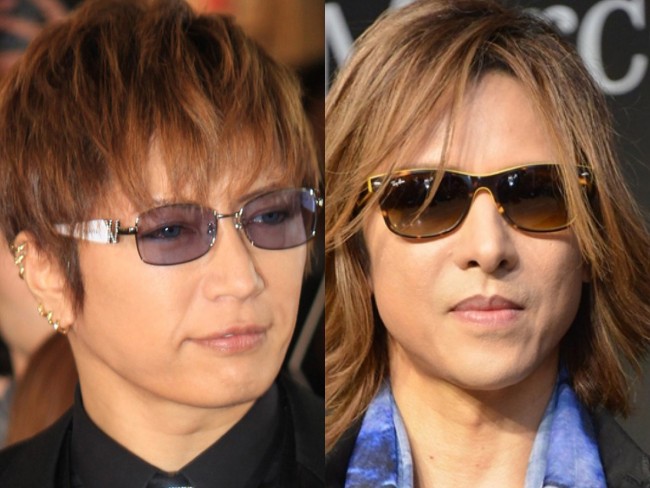 （左から）GACKT、YOSHIKI