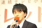 2019年度後期 連続テレビ小説『スカーレット』主な出演者発表会見に登場した林遣都