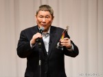 「第28回東京スポーツ映画大賞」授賞式に登場した、ビートたけし審査委員長