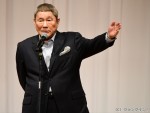 「第28回東京スポーツ映画大賞」授賞式に登場した、ビートたけし審査委員長