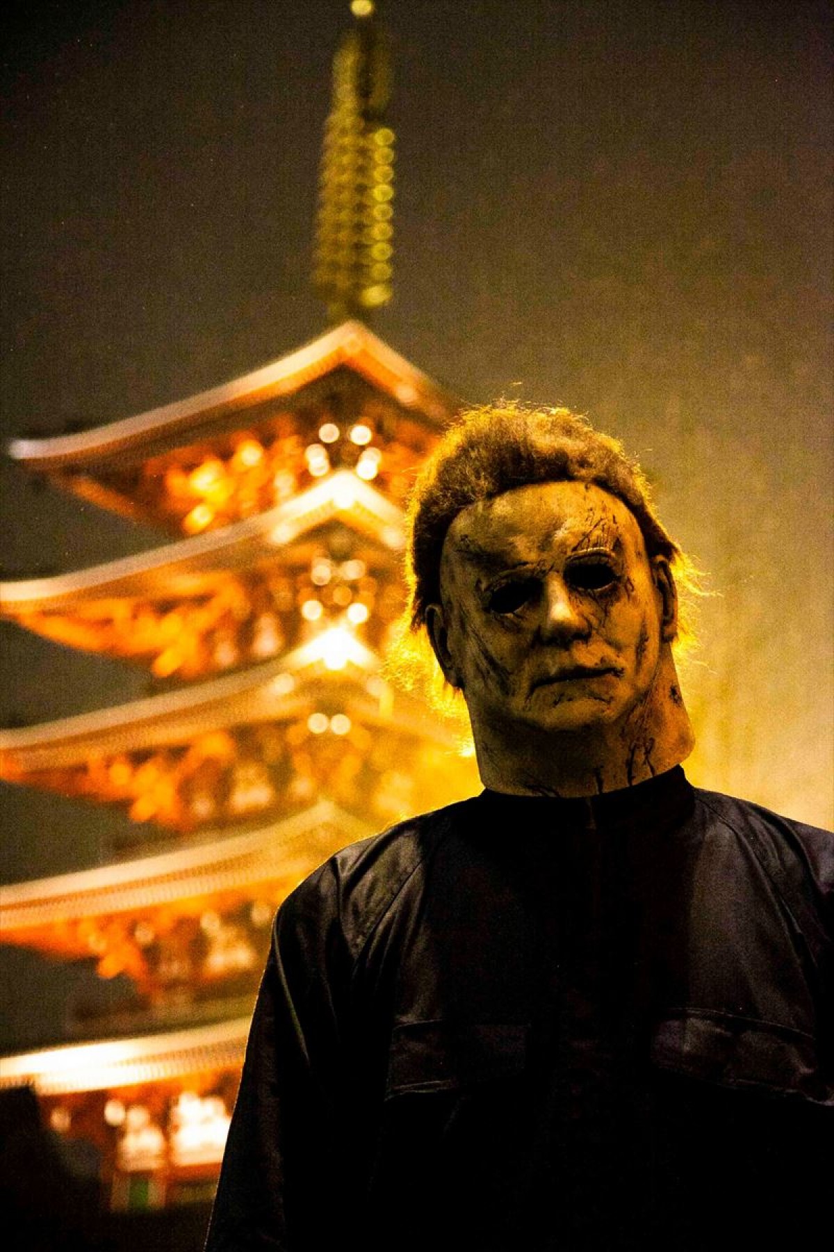 『ハロウィン』ブギーマン、来日していた…浅草でひそかにヒット祈願