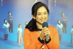 土曜ドラマ『みかづき』試写会に登場した永作博美