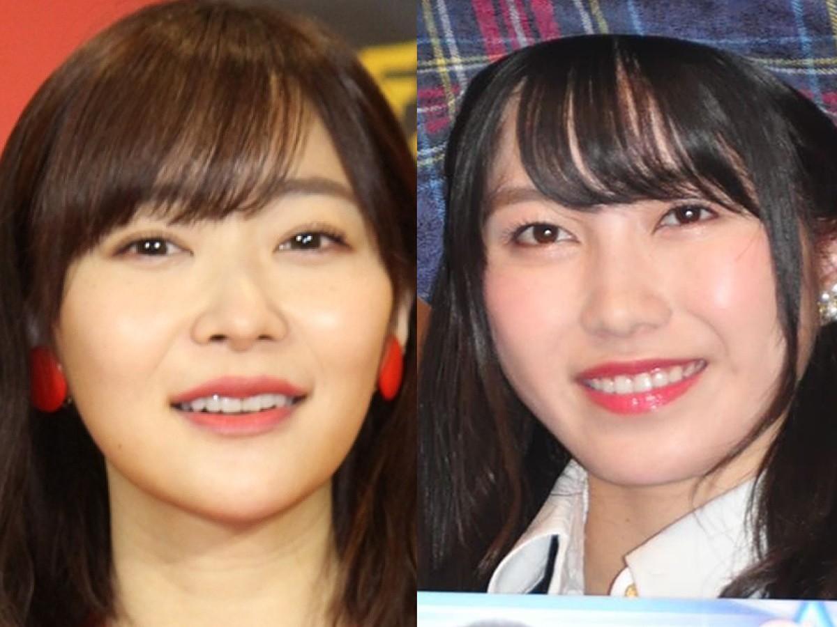 （左から）指原莉乃、横山由依