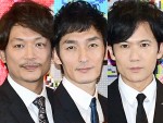 【写真】香取慎吾、舞台観劇に訪れた稲垣吾郎＆草なぎ剛と2ショットにネット「幸せになれる」