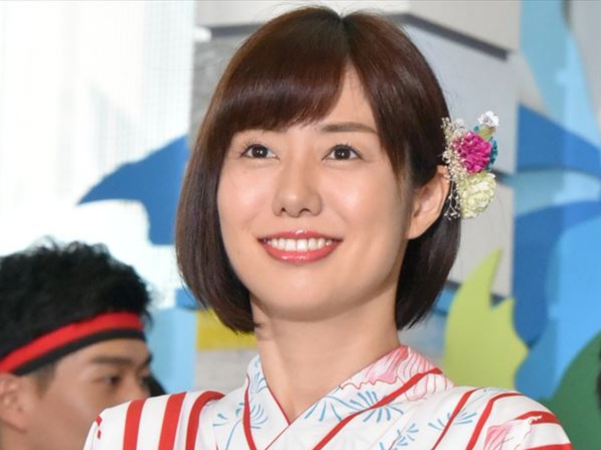 似せる型 強引寄せ！　山崎夕貴アナ、花江夏樹変身ショットにネット「雰囲気は完璧」