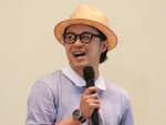 『葬式の名人』合同取材会・完成披露試写会 in 茨木高校に登場した尾上寛之