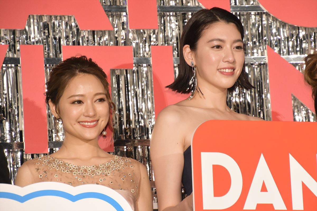 三吉彩花、やしろ優＆chayとダンス生披露　矢口史靖監督作の主演に「毎日葛藤」