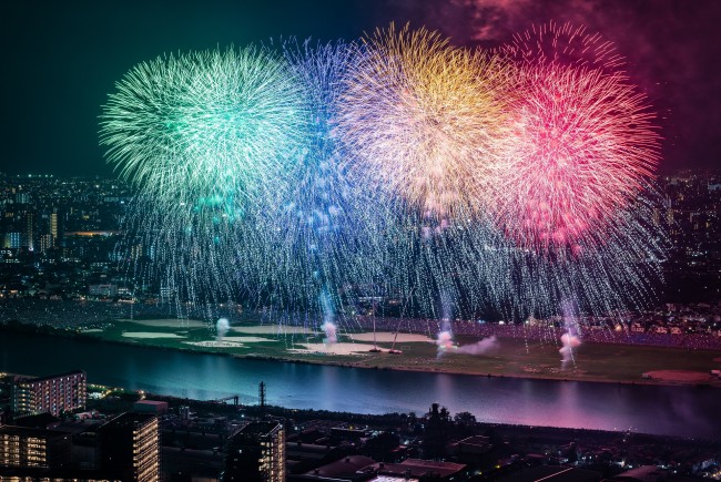 都内からも気軽に行ける！【千葉県】の人気花火大会