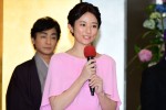 木村文乃、大河ドラマ『麒麟がくる』出演者発表会見に登場