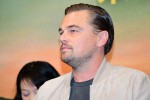 映画『ワンス・アポン・ア・タイム・イン・ハリウッド』来日記者会見に登場したレオナルド・ディカプリオ