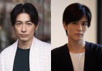 月9ドラマ『シャーロック』（左から）主演のディーン・フジオカと月9初出演の岩田剛典