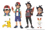 アニメ『ポケットモンスター』メインキャラクタービジュアル（左から）サトシ、ゴウ