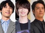 ドラマ『4分間のマリーゴールド』（TBS系）で共演する（左から）福士蒼汰、横浜流星、桐谷健太