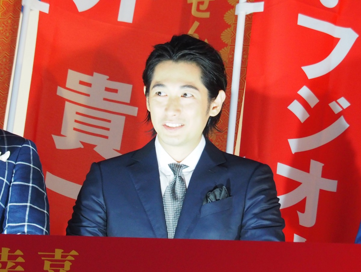 三谷幸喜監督、街頭演説でお願い「中井貴一を男にしてやってください！」