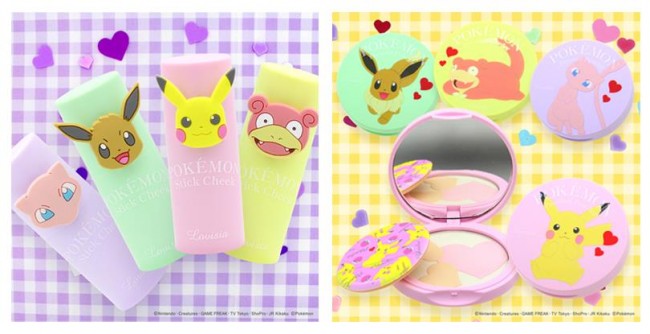 「ポケモン」のチーク＆プレストパウダーが登場！　ピカチュウやミュウなど各4種