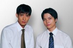 ドラマホリック！『死役所』第6話に出演する（左から）中島歩、重岡大毅（ジャニーズWEST）