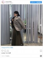 メガネ＆私服コーデを披露した石田ゆり子　※「石田ゆり子」インスタグラム