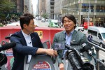 『FNS27時間テレビ にほんのスポーツは強いっ！』（左から）松岡修造、松井秀喜 