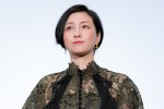 映画『太陽の家』完成披露舞台あいさつに登場した広末涼子