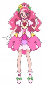 テレビアニメ『ヒーリングっど・プリキュア』キュアグレースのビジュアル