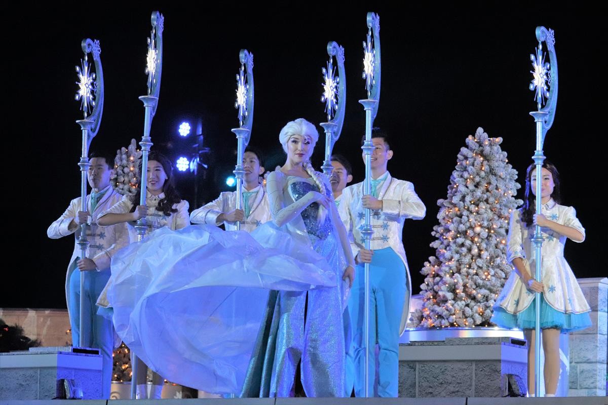 香港ディズニーランド・リゾートアナ雪