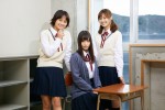 ドラマ『女子高生の無駄づかい』岡田結実、恒松祐里、中村ゆりかインタビューカット