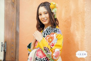 小坂菜緒、袴姿