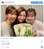 　※「三上真奈（フジテレビ）」インスタグラム