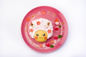 ポケモンカフェに期間限定「桜アフロのピカチュウ」メニュー