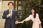 連続テレビ小説バトンタッチセレモニーでの窪田正孝、戸田恵梨香