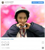 ドラマ『女子高生の無駄づかい』でバカを演じる岡田結実　※ドラマ『女子高生の無駄づかい』インスタグラム　※ドラマ『女子高生の無駄づかい』インスタグラム