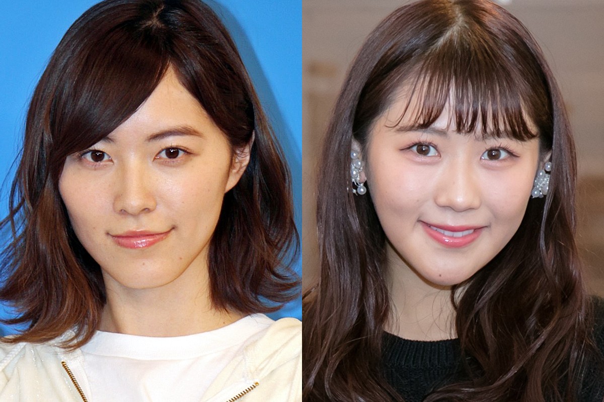 （左から）松井珠理奈、西野未姫