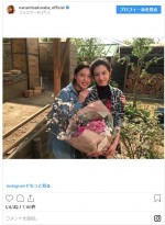 桜庭ななみ、“姉”戸田恵梨香と2ショット！ ※「桜庭ななみ」インスタグラム