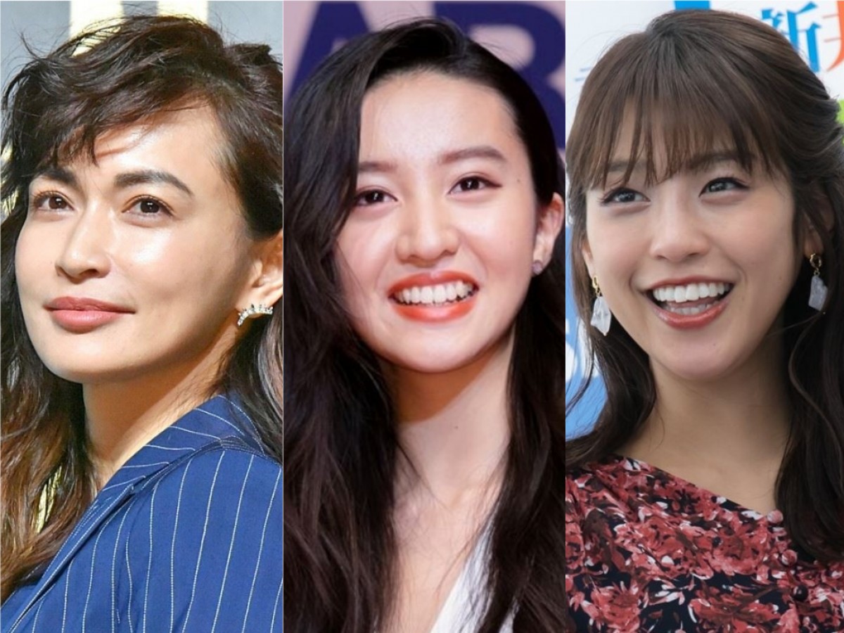 （左から）長谷川京子、Koki,、岡副麻希