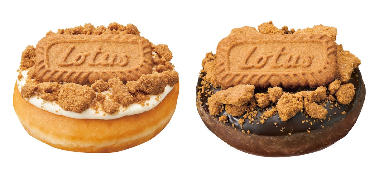 KRISPY KREME with LOTUS BISCOFF