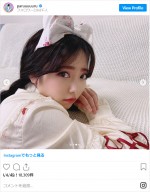 ぱるるのロリータ姿に反響　※「島崎遥香」インスタグラム