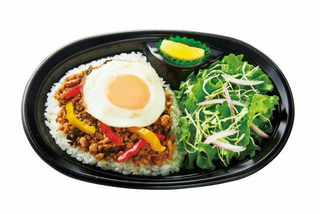 「ほっともっと」本格的な味わいの“ガパオライス”登場！　お家でタイ料理を満喫