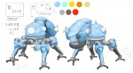 アニメ『攻殻機動隊 SAC＿2045』タチコマの設定画