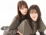 （左から）欅坂46・菅井友香、守屋茜