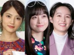 （左から）若月佑美、橋本環奈、清野菜名