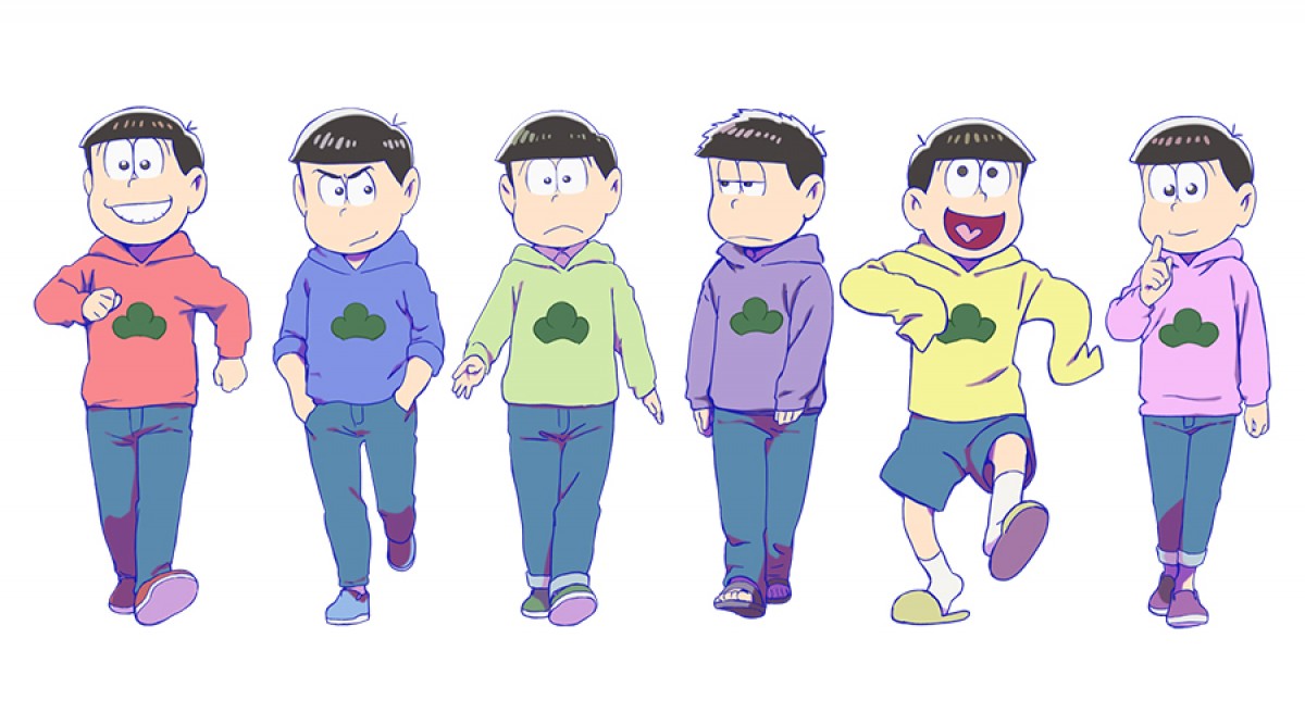 『おそ松さん』6つ子のスタジャン姿公開 “えかきうた”＆”ぬりえ”も開催