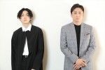 （左から）市川染五郎、松本幸四郎