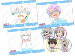 テレビアニメ『宇崎ちゃんは遊びたい！』とマチ★アソビCAFEコラボグッズのA3ランチョンマット＆コースター