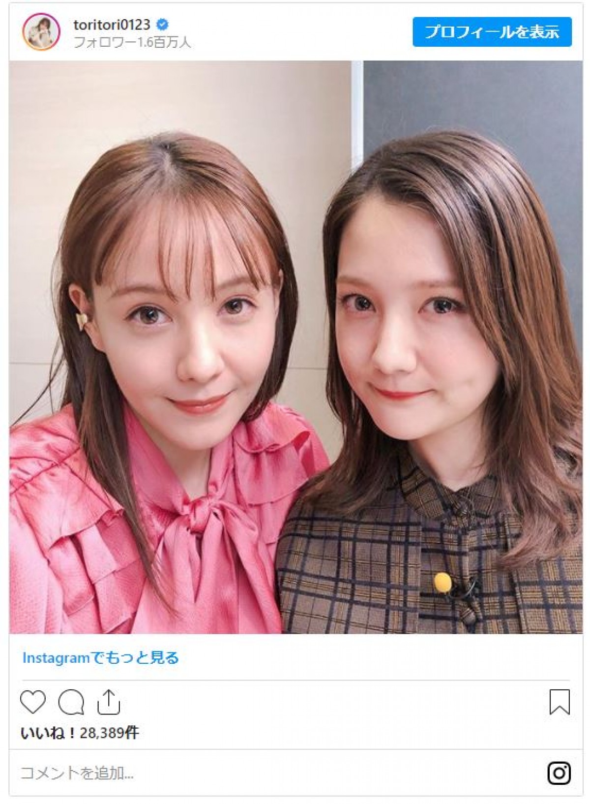 トリンドル玲奈、妹・ルナのかわいさにため息　姉妹ショットにも反響