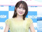 写真集『Crossroads』発売記念イベントに登場したモーニング娘。’20・森戸知沙希